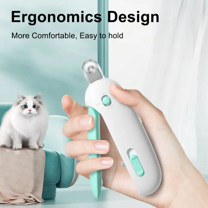 Adjustable Pet Nail Trimmer – Professional Cat & Dog Clippers for Small to Large Breeds