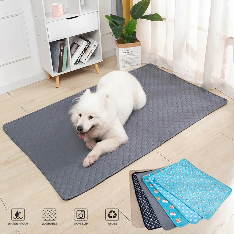 Reusable Dog Urine Pad β Washable, Anti-Slip Puppy Training & Bed Protector