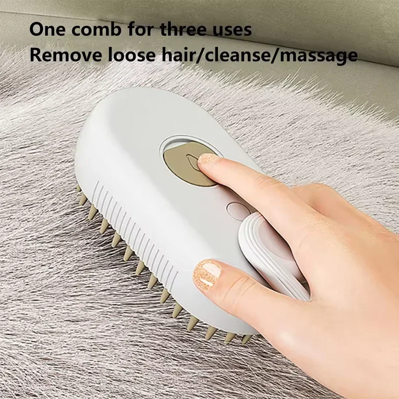 2-in-1 Pet Spray & Hair Comb – Dematting & Grooming Brush for Cats & Dogs