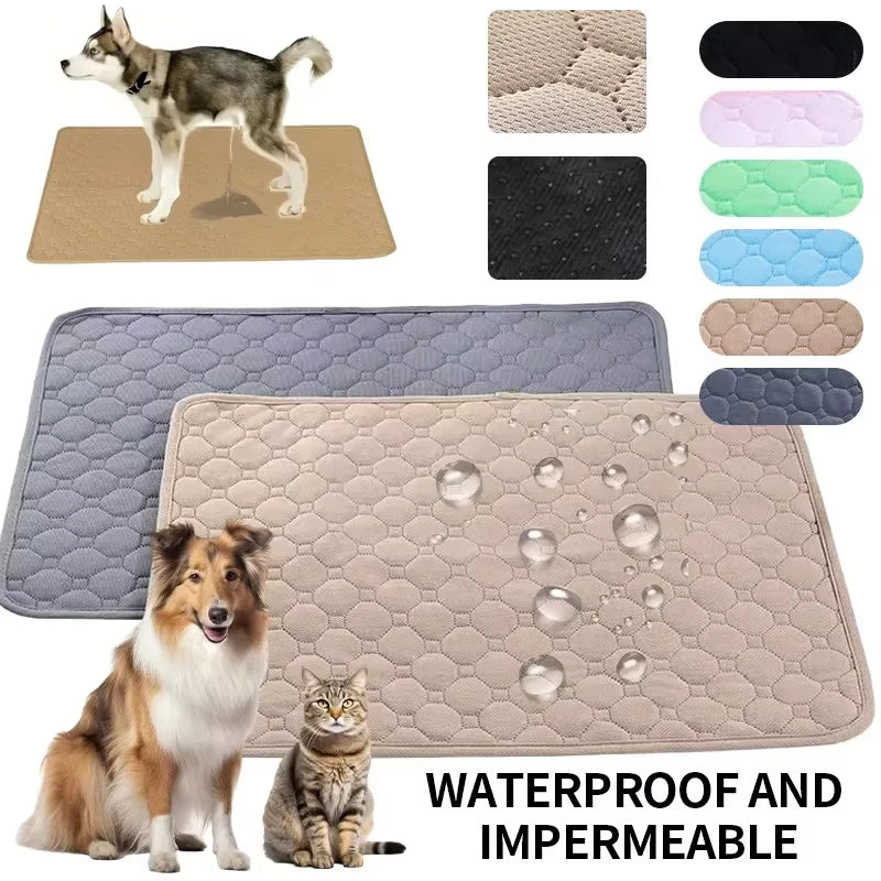 Reusable Dog Urine Pad β Washable, Anti-Slip Puppy Training & Bed Protector