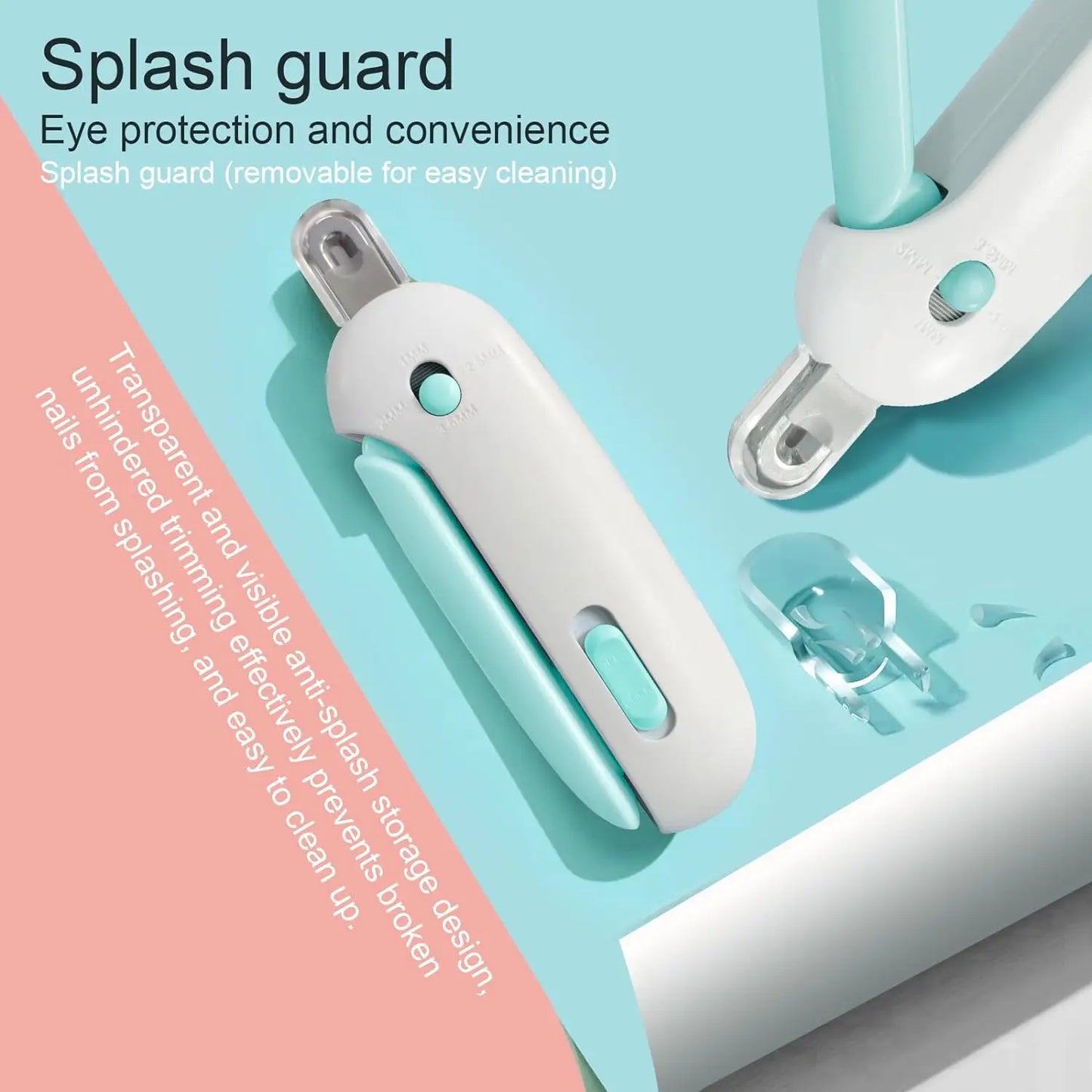 Adjustable Pet Nail Trimmer – Professional Cat & Dog Clippers for Small to Large Breeds